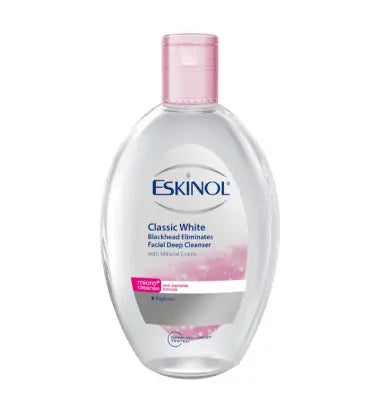 51878-Eskinol Classic White Facial Deep Cleanser 225ml-Blackhead