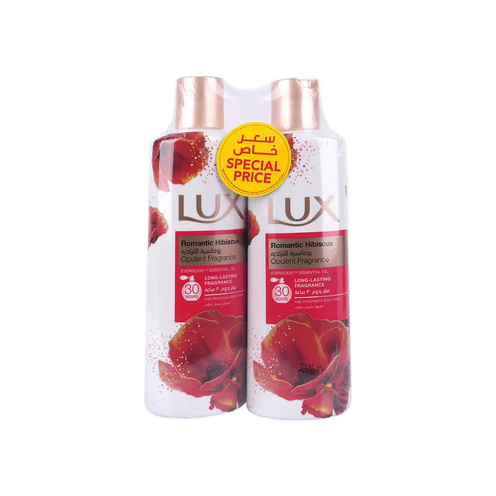 51899-Lux Romantic Hibiscus Body Wash 2X250ml 10% Off
