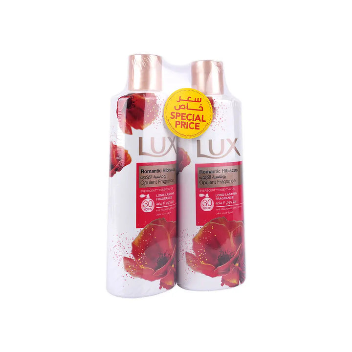 51899-Lux Romantic Hibiscus Body Wash 2X250ml 10% Off +2