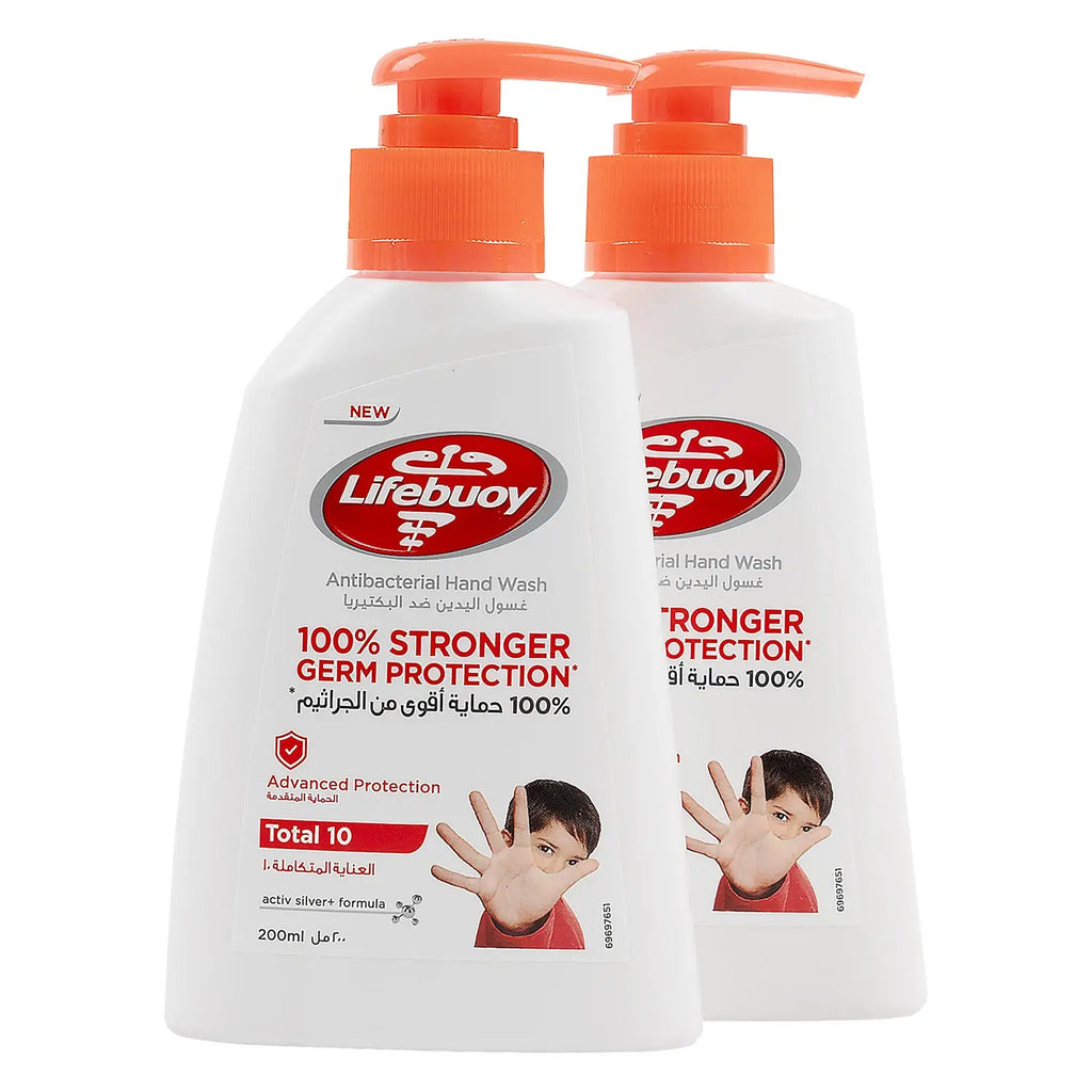 Lifebuoy Hand Wash 2X200ml-Total 10