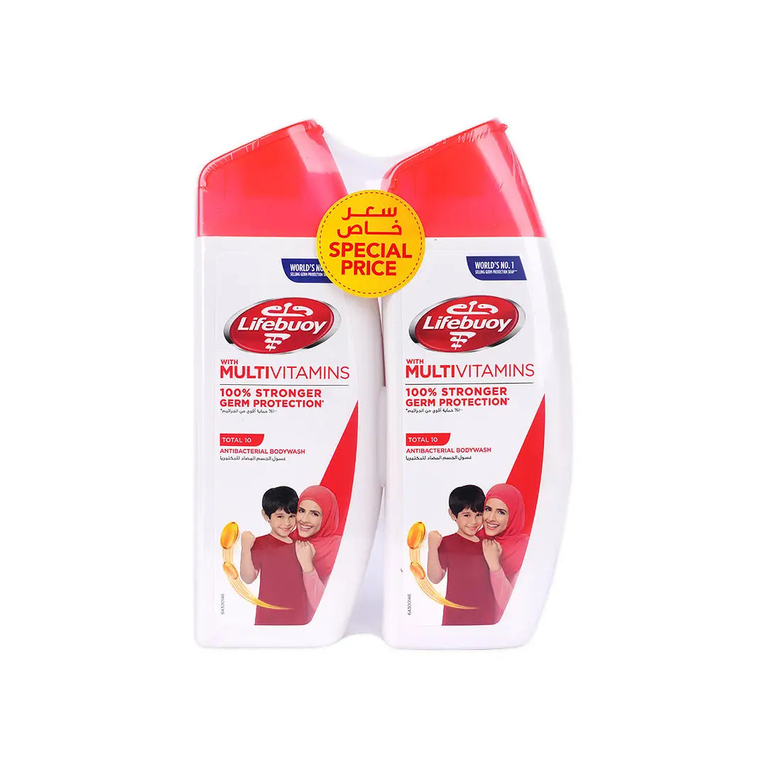 51908-Lifebuoy Bodywash 2X300ml-Total 10