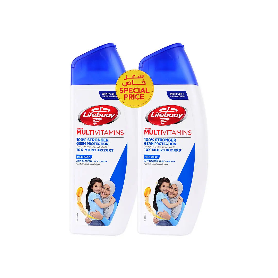 51910-Lifebuoy Bodywash 2X300ml-Mild Care