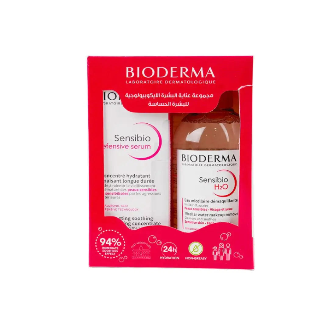 Bioderma Sensibio Defensive Serum 30ml + H2O 250ml Offer SubB14