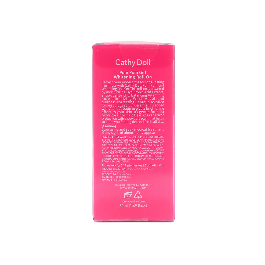 51923-Cathy Doll Pom Pom Girl Whitening Roll On 50ml +5