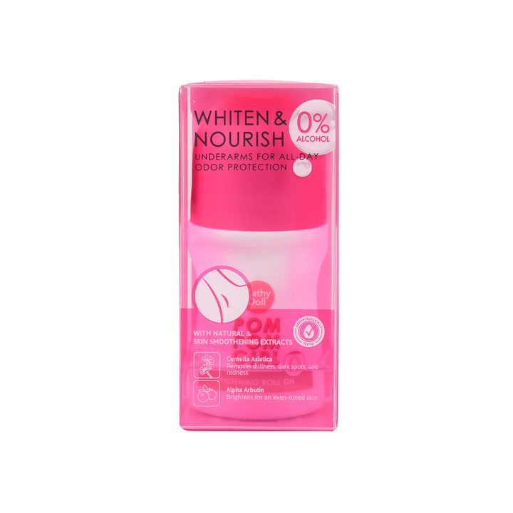 51923-Cathy Doll Pom Pom Girl Whitening Roll On 50ml +2