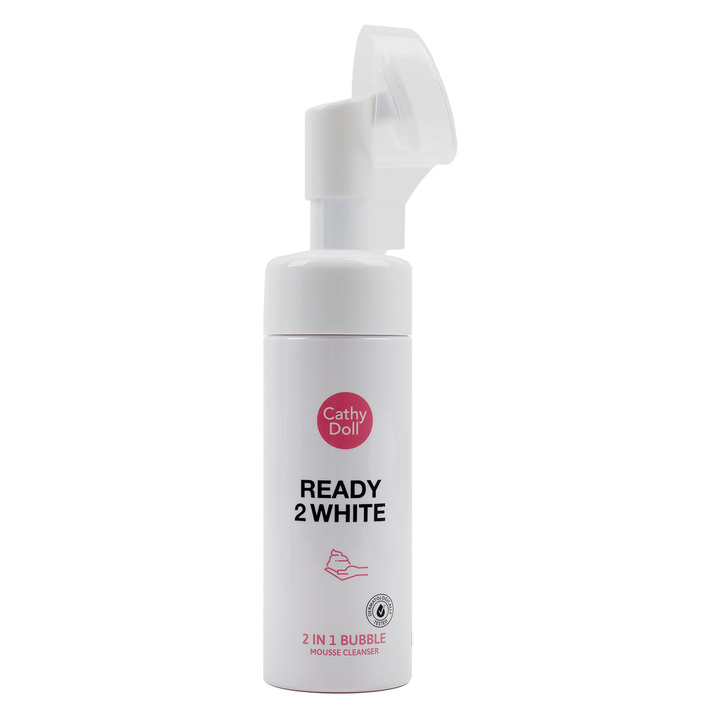 Cathy Doll Ready 2 White 2 In 1 Bubble Mousse Cleanser 120ml