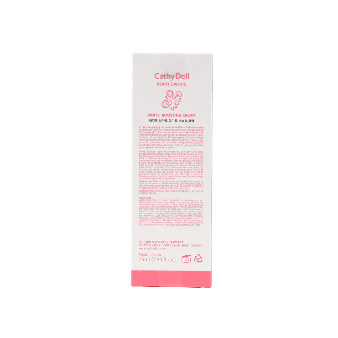 51927-Cathy Doll Ready 2 White Boosting Cream 75ml +5