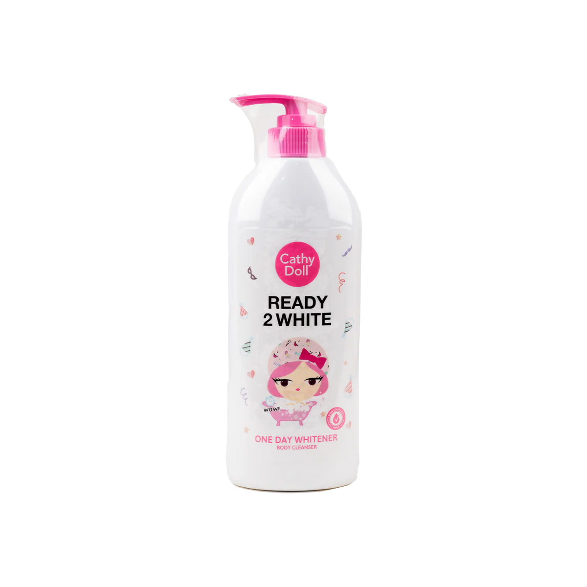 51933-Cathy Doll Ready 2 White One Day Whitener Body Cleanser500ml