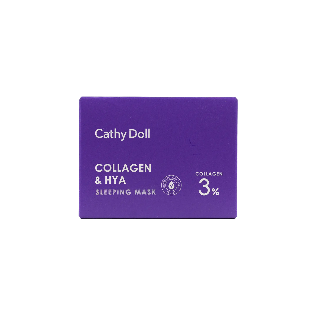 51941-Cathy Doll 3% Collagen &amp; Hya Sleeping Mask 50ml +1