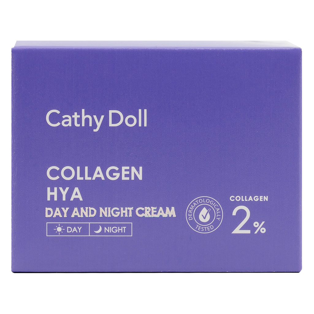Cathy Doll 2% Collagen & Hya Day And Night Cream 50ml