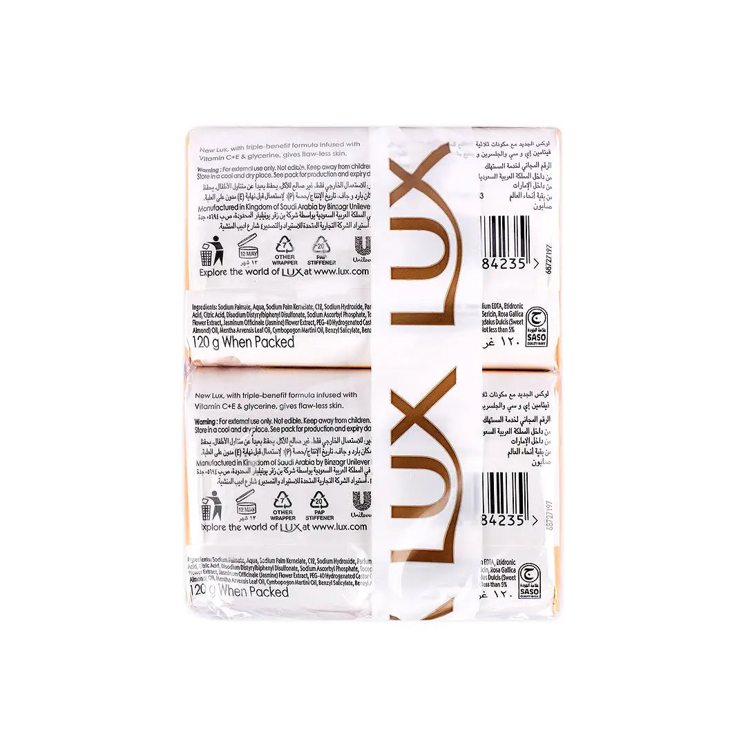 51947-Lux Flaw-Less Skin Soap 120g - lily 6Pcs +1