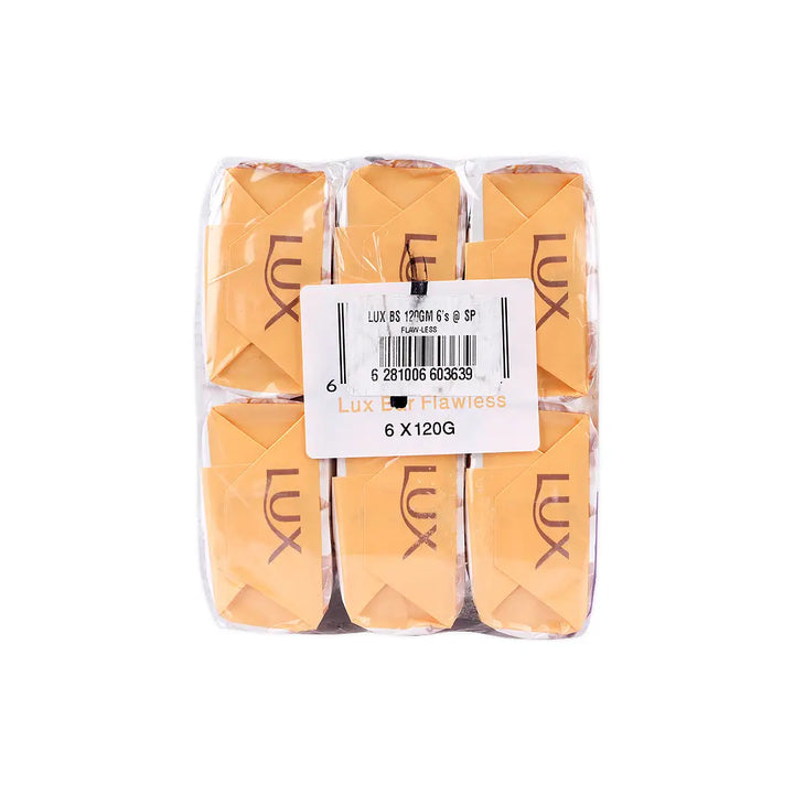 51947-Lux Flaw-Less Skin Soap 120g - lily 6Pcs +3