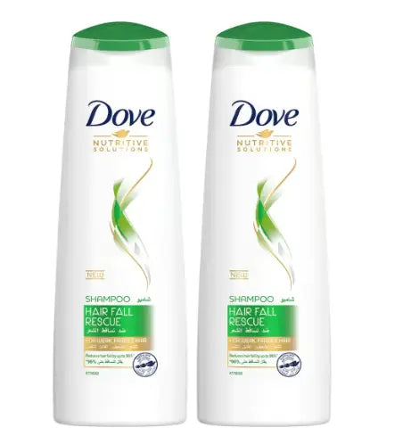 Dove Hair Fall Rescue Shampoo 2X400ml15% Off