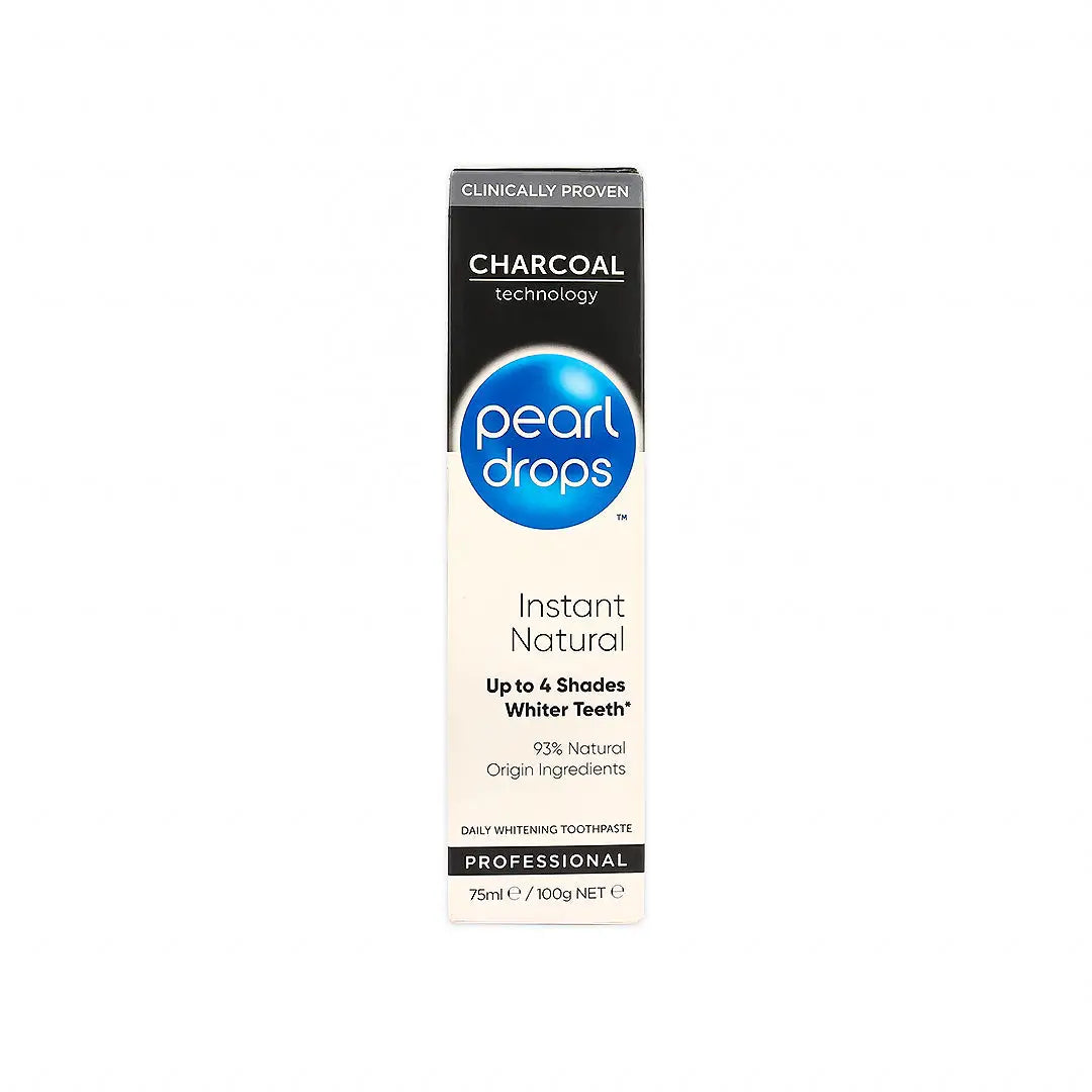 Pearl Drops Instant natural ToothPaste 75ml - Charcoal