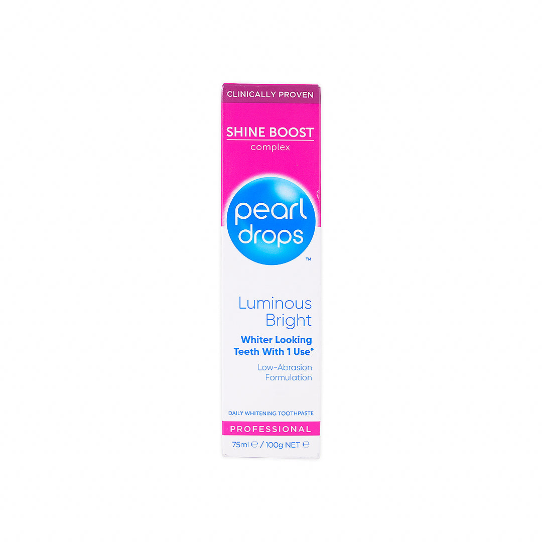 Pearl Drops Luminous Bright ToothPaste 75ml - Shine Boost