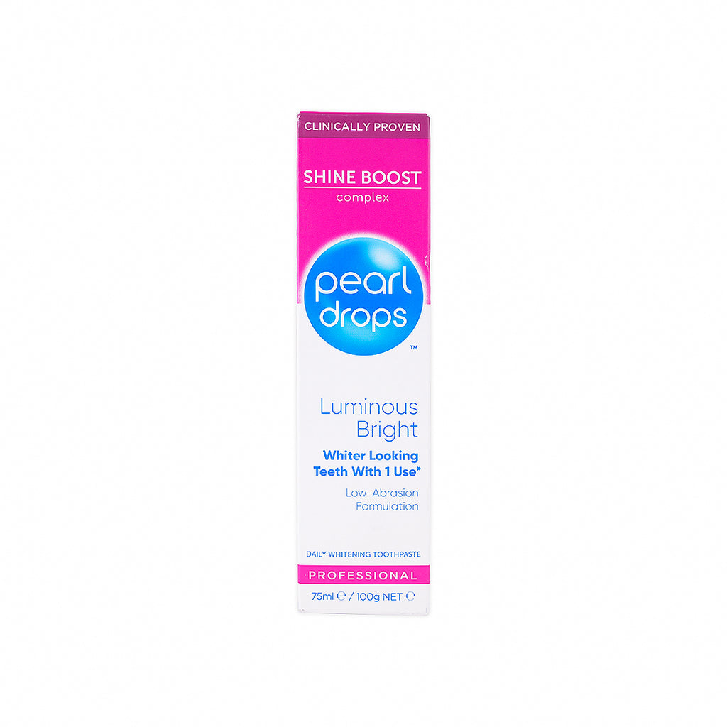 Pearl Drops Luminous Bright ToothPaste 75ml - Shine Boost