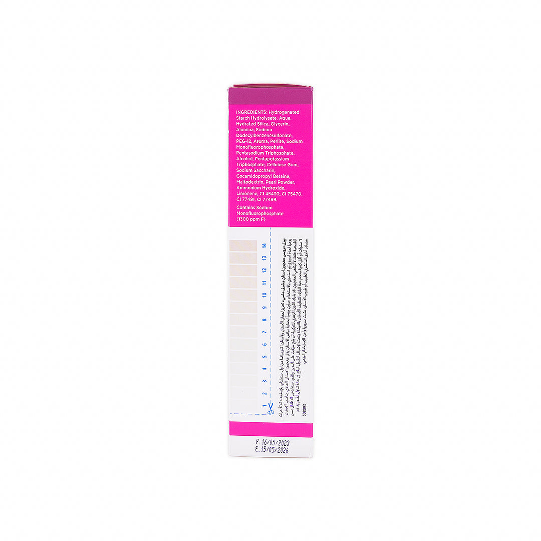 pearl drops luminous bright toothpaste 75ml shine boost