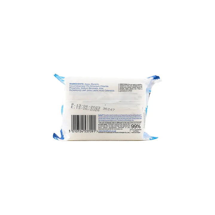 51966-FemFresh 0% Sensitive Intimate 25 Wipes +1