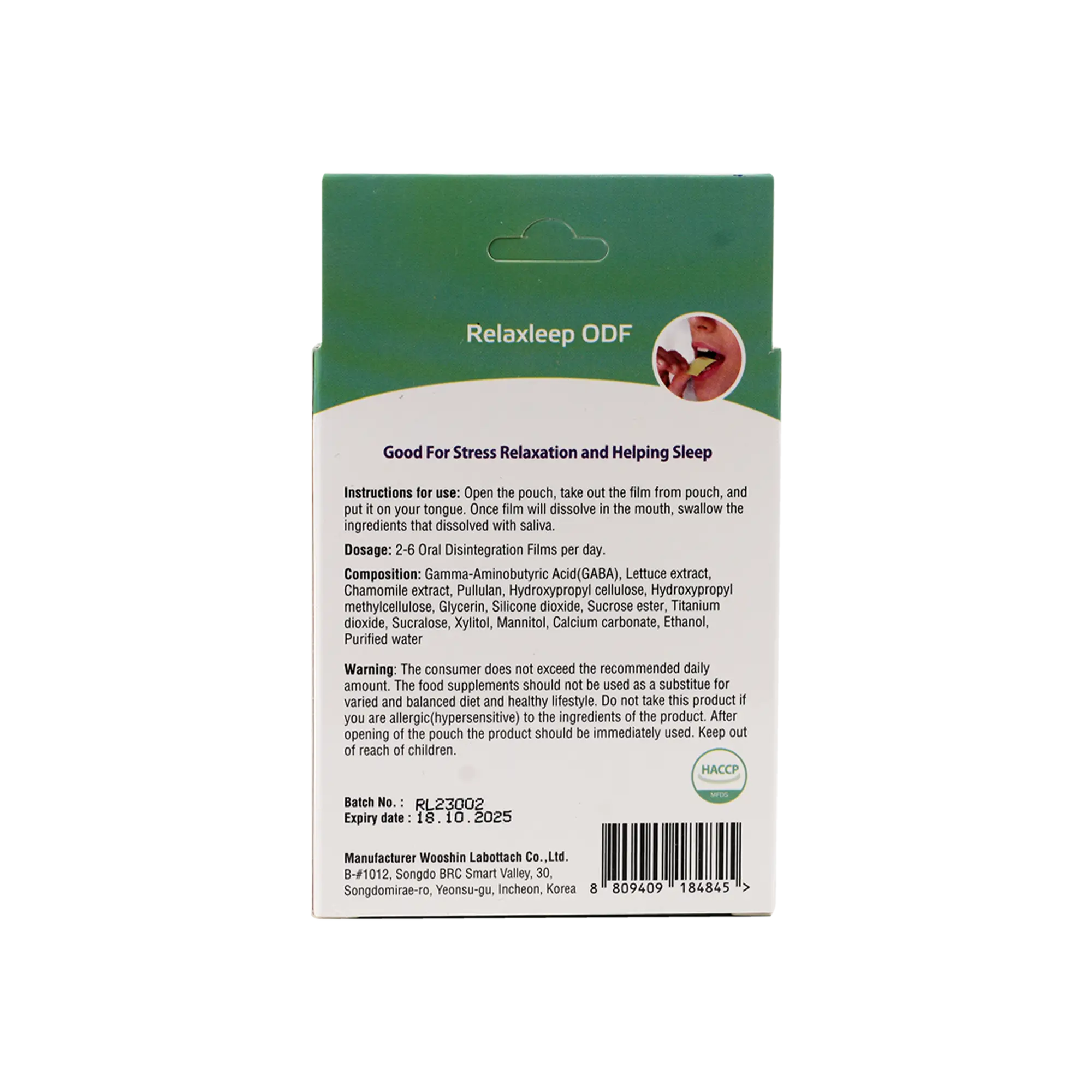 Relaxleep ODF 5Pcs