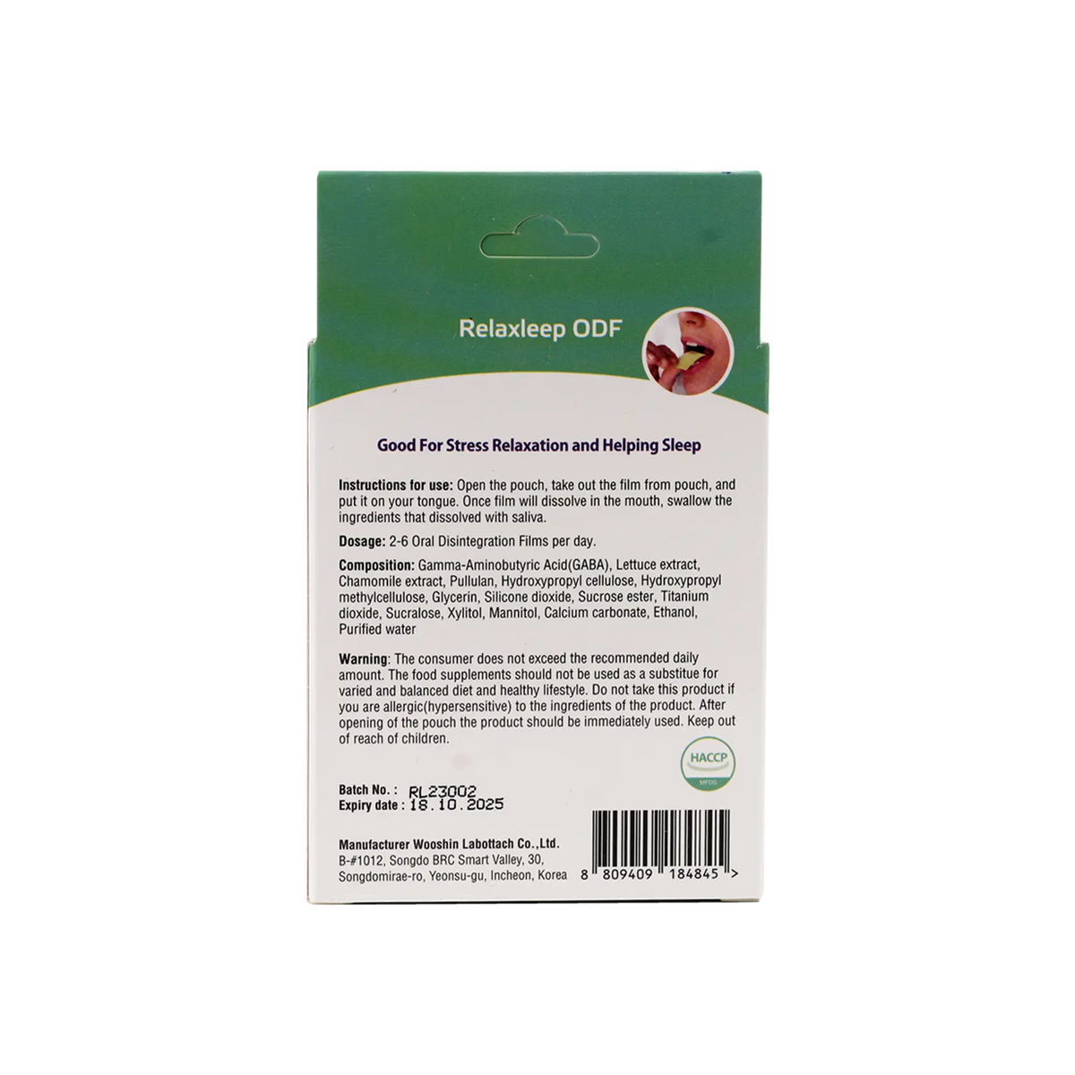 51994-Relaxleep ODF 5Pcs +1