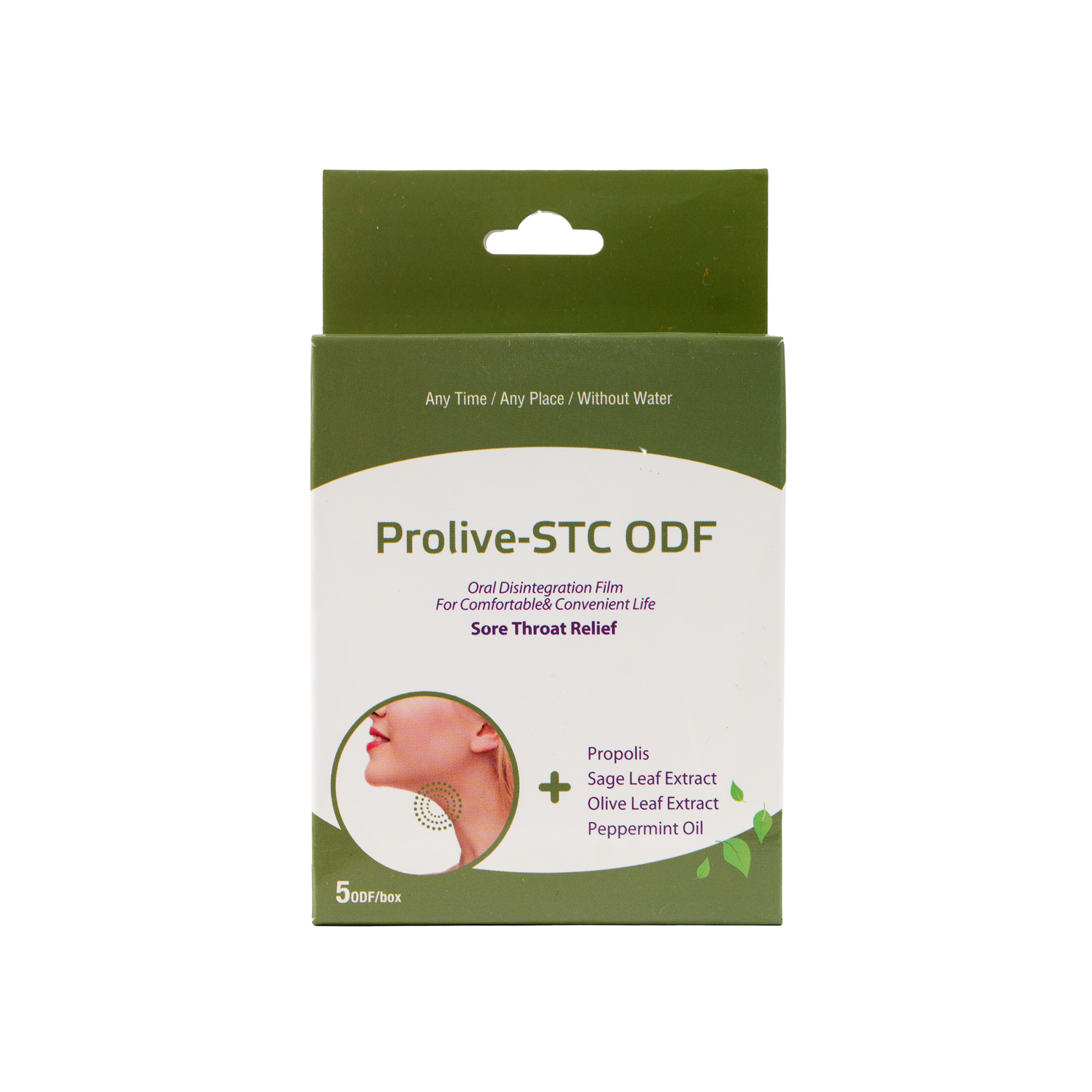 Prolive-Stc Odf Sore Throat Relief 5Pcs