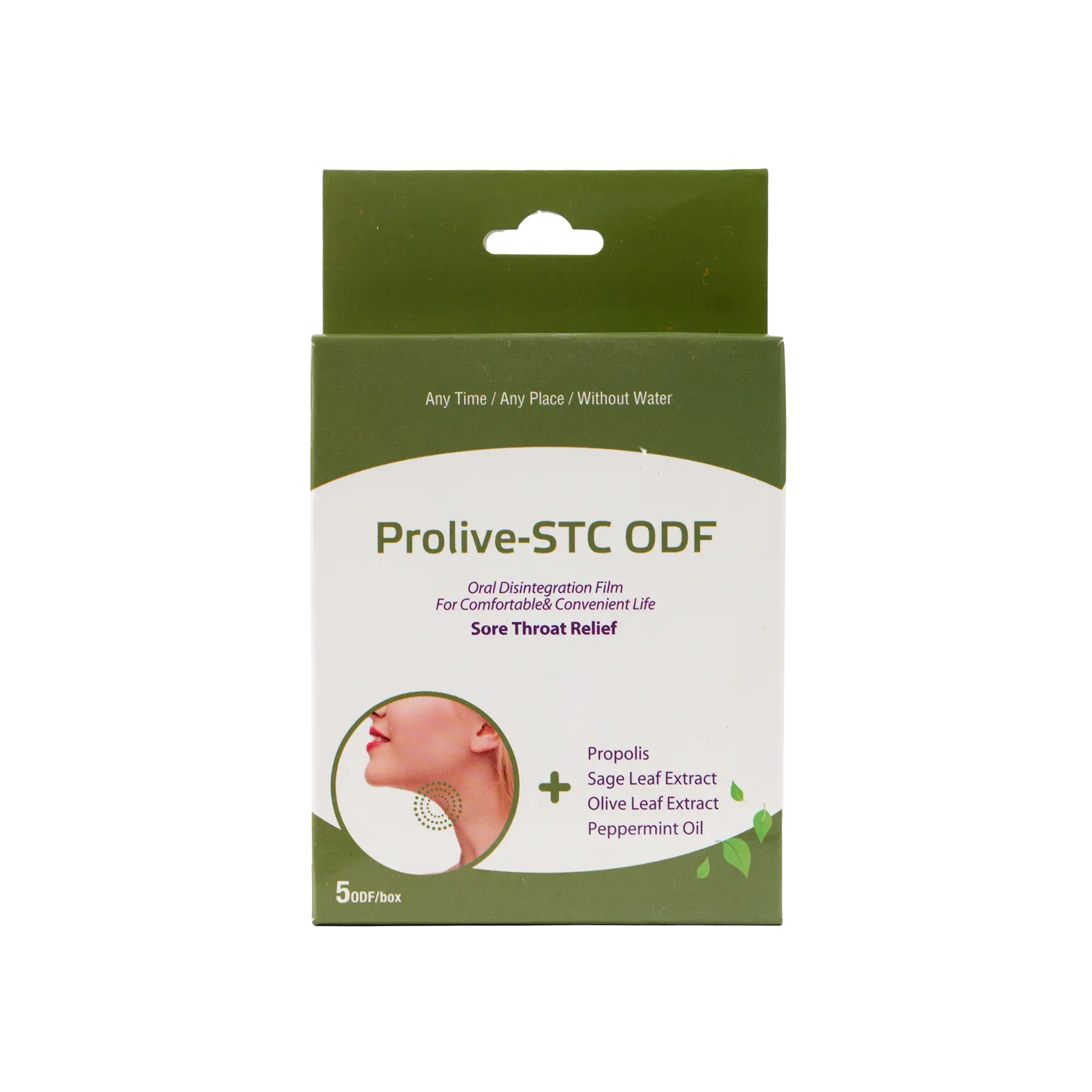 Prolive-Stc Odf Sore Throat Relief 5Pcs