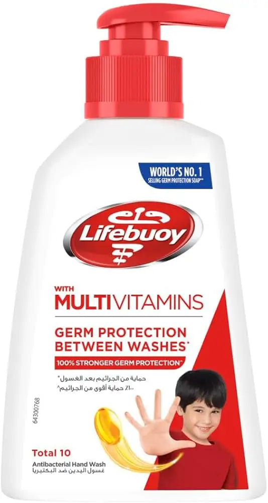 54726-Lifebuoy Multivitamins Hand Wash 200ml-Total 10 +2