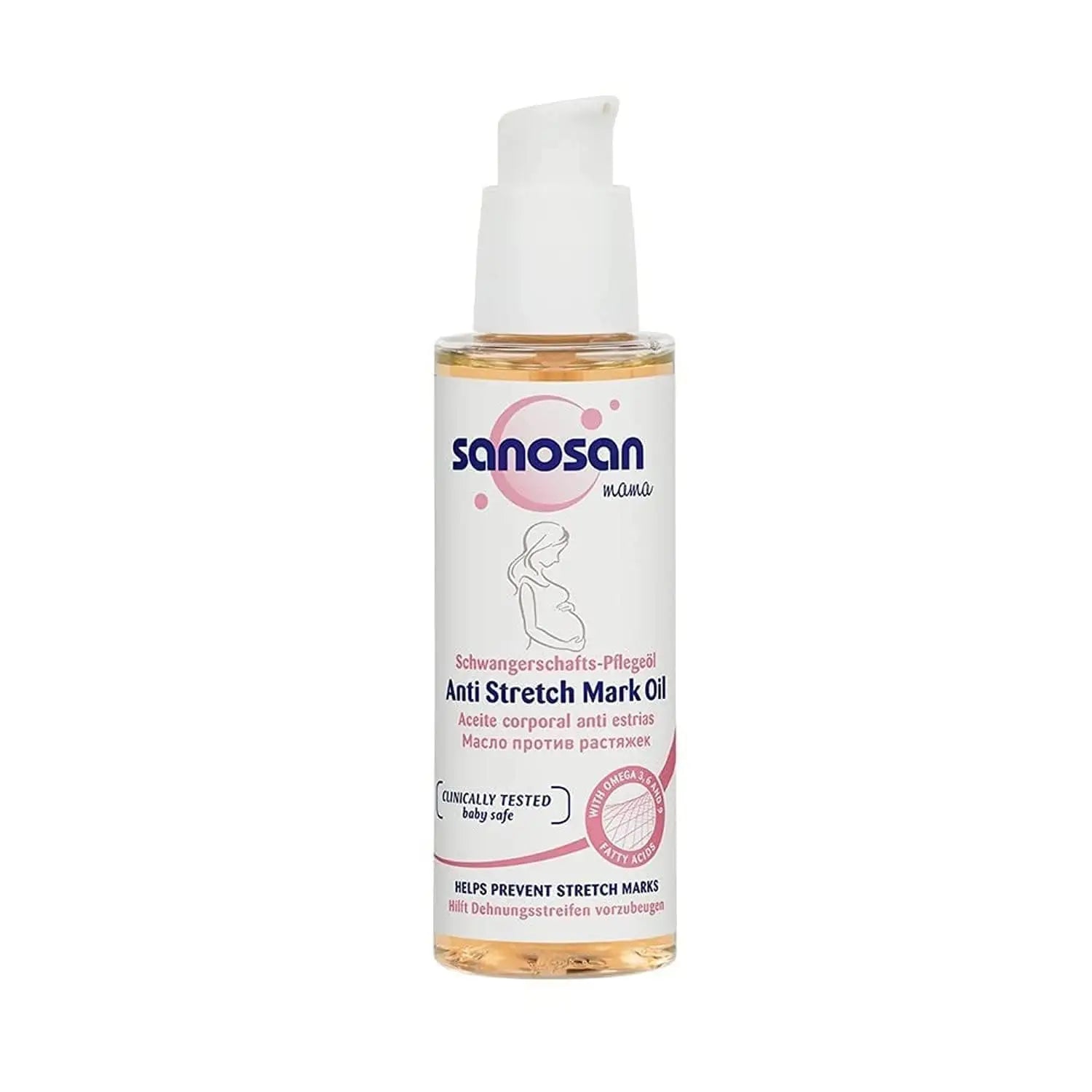 Sanosan Mama Anti Stretch Mark Oil 100ml