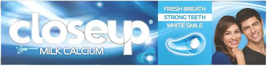 55015-Closeup Milk Calcium Toothpaste 100ml +6