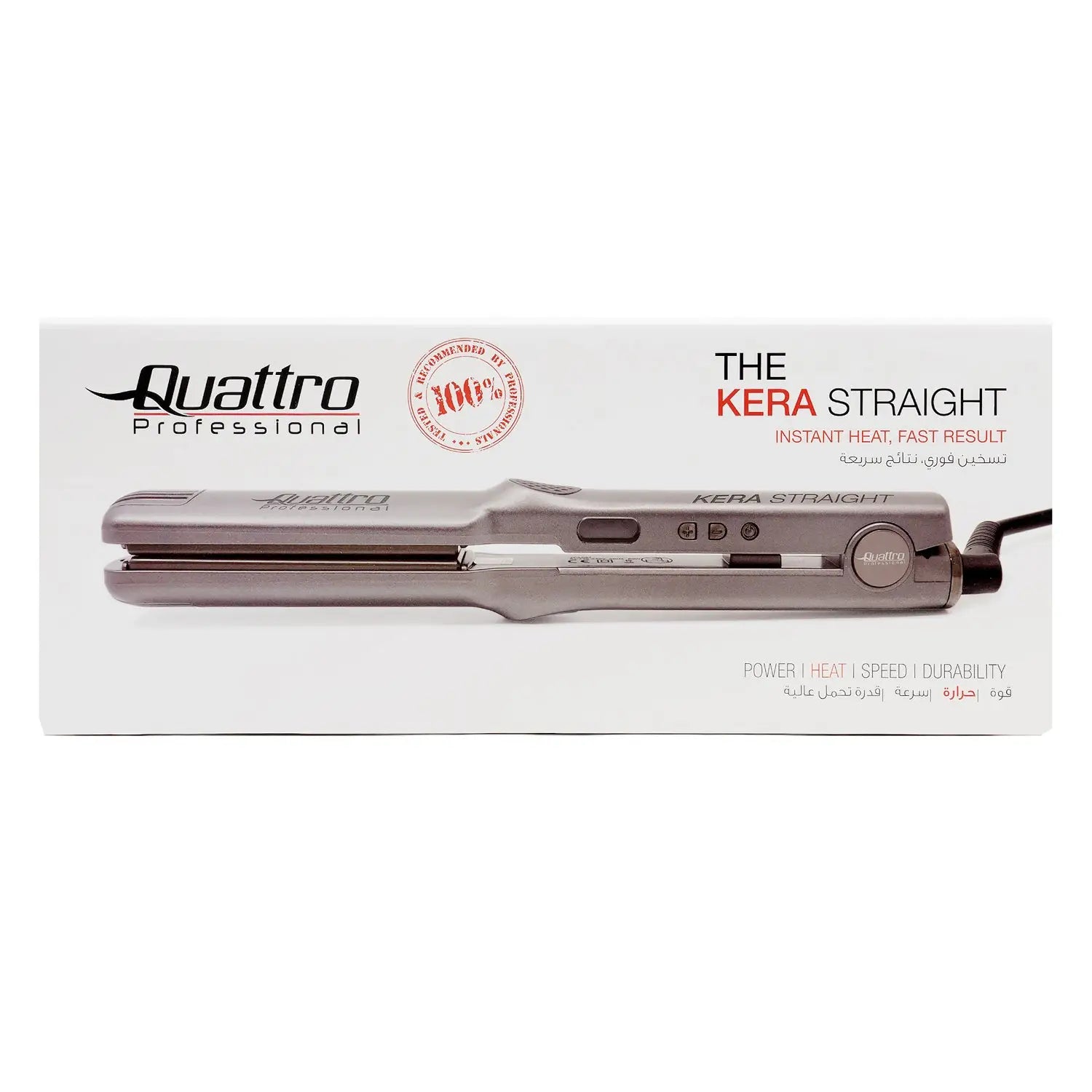 Quattro Professional Kera Hair Straightener -6394