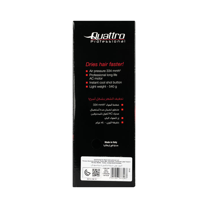 52009-Quattro Professional Hair Dryer XP.6900 - 3574 +3