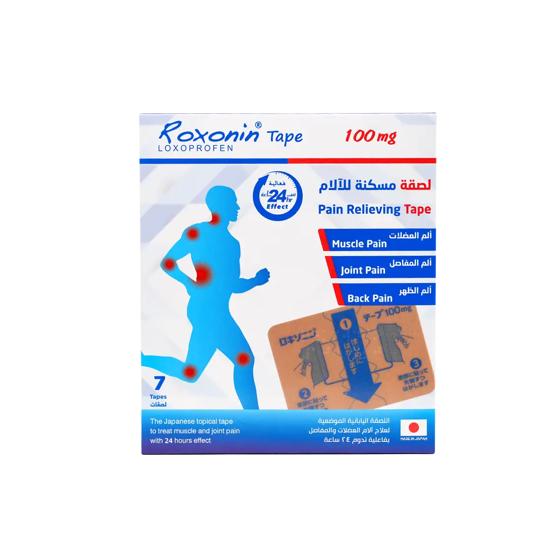 52012-Roxonin Loxoprofen 100Mg 7Tapes