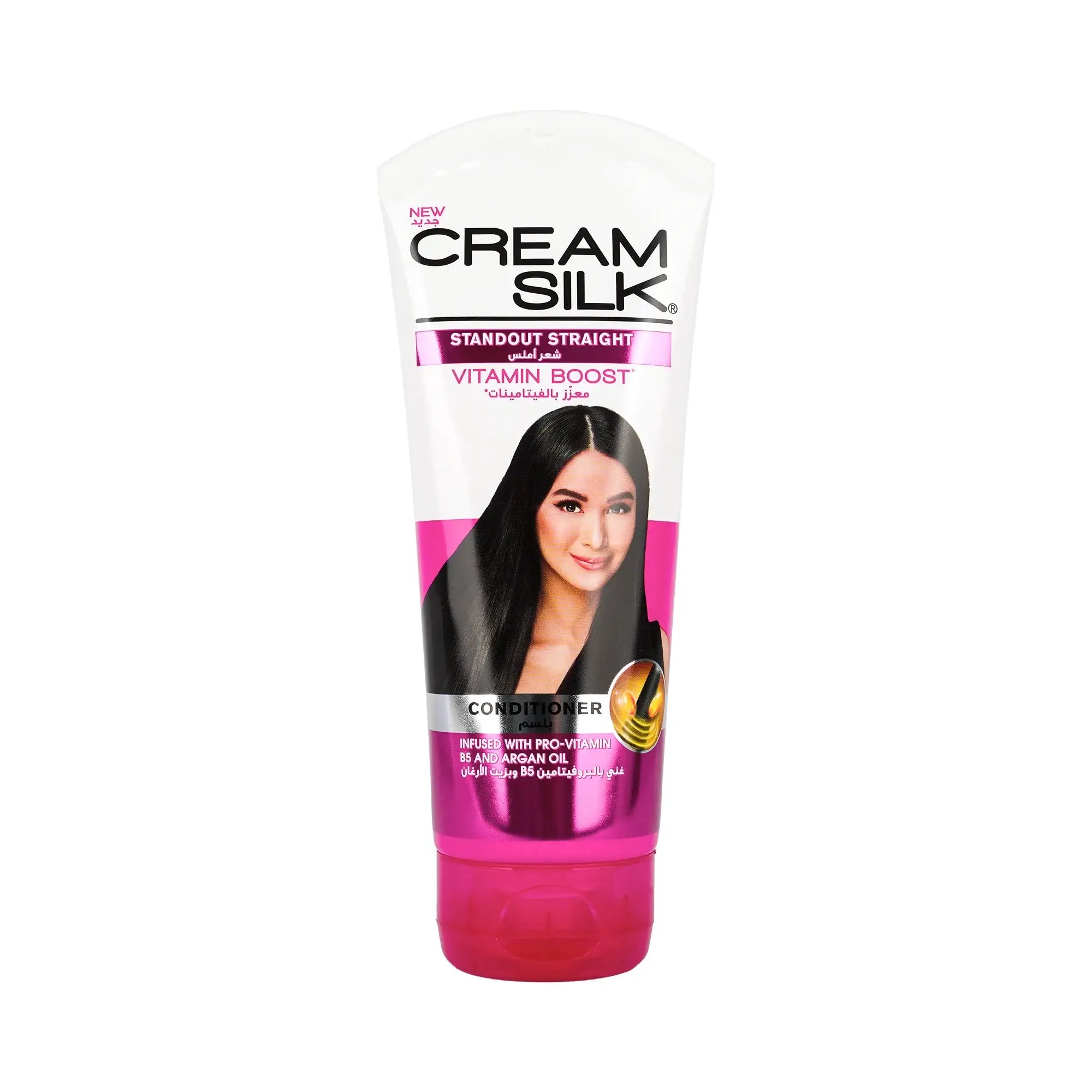 52033-Cream Silk Standout Straight Conditioner 180ml +1