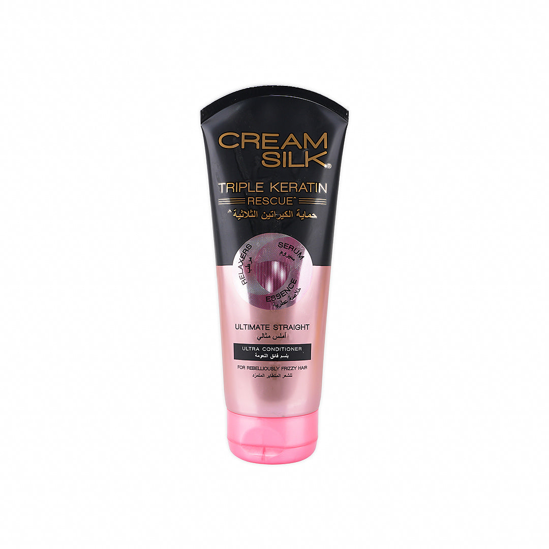 Cream Silk Triple Keratin Ultra Conditioner170ml - Straight