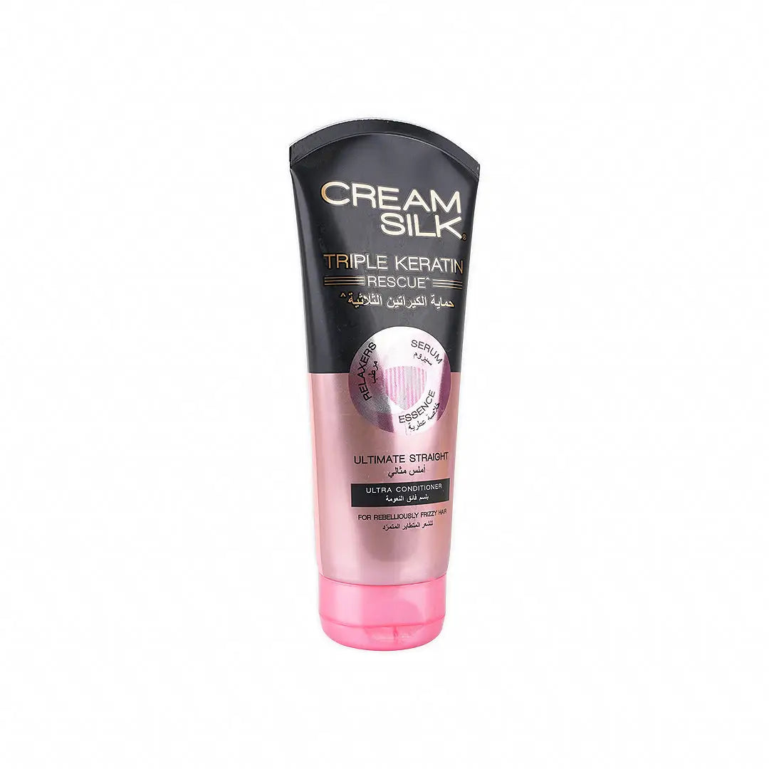52035-Cream Silk Triple Keratin Ultra Conditioner170ml - Straight +2