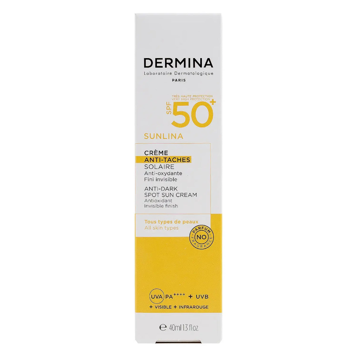 52049-Dermina Sunlina Anti-Dark Spot Sun Cream SPF50+ 40ml