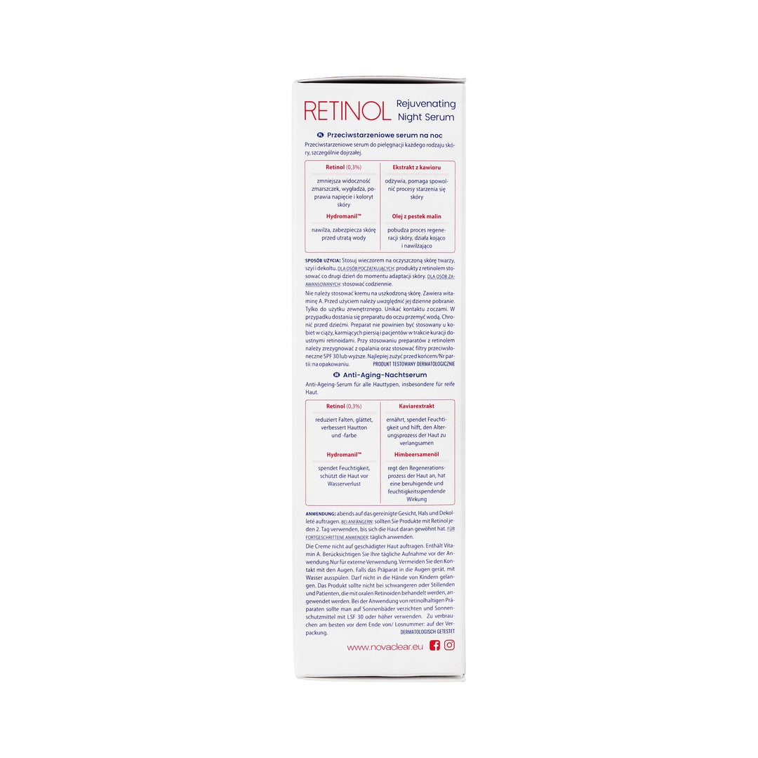 52052-Novaclear Retinol Night Serum 30ml +6