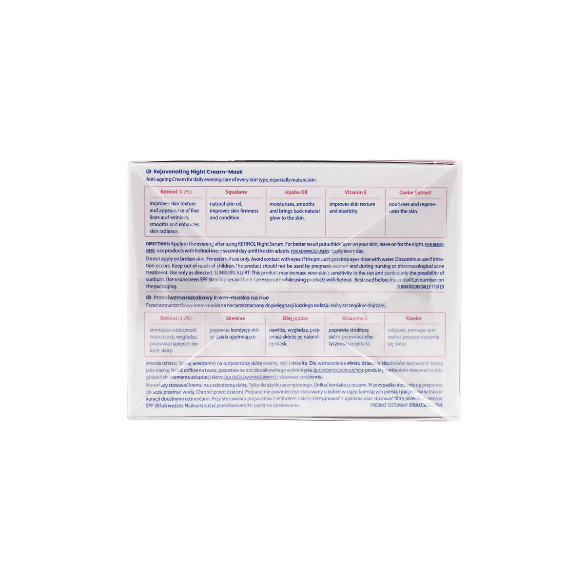 52053-Novaclear Retinol Night Cream-Mask 50ml +1