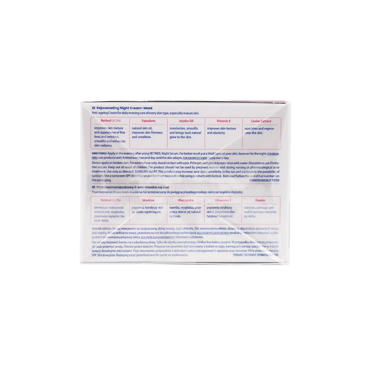 52053-Novaclear Retinol Night Cream-Mask 50ml +1