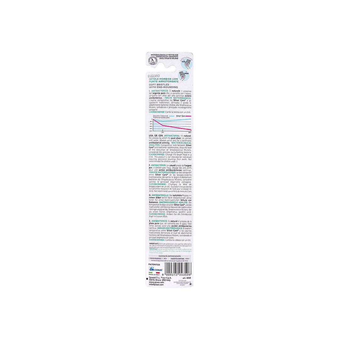 silver care pharma tooth brush soft 4350
