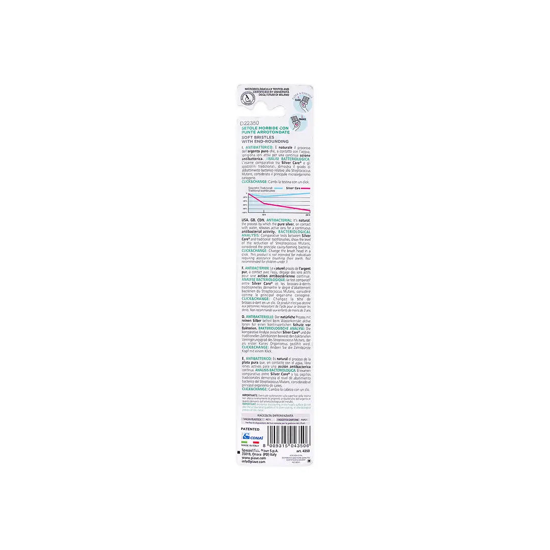 silver care pharma tooth brush soft 4350