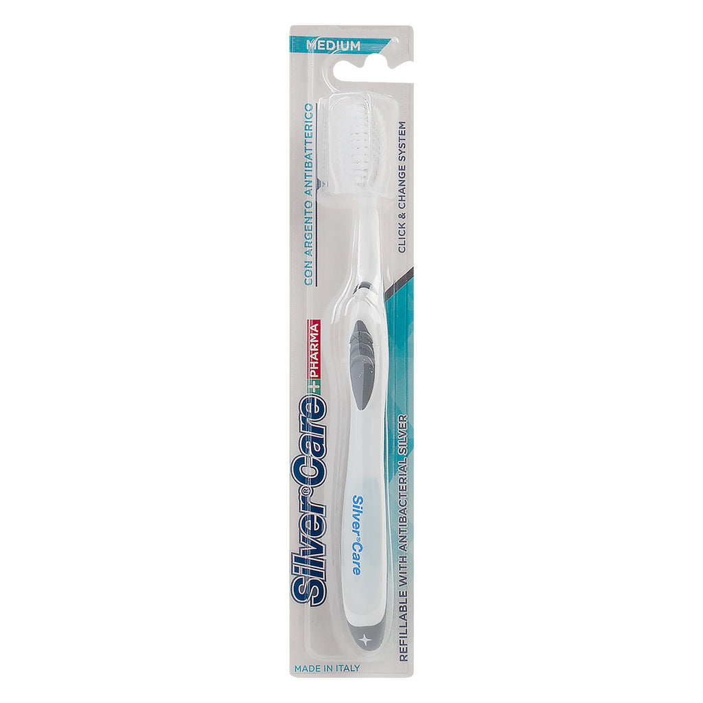 Silver Care +Pharma Tooth Brush - Medium 4351