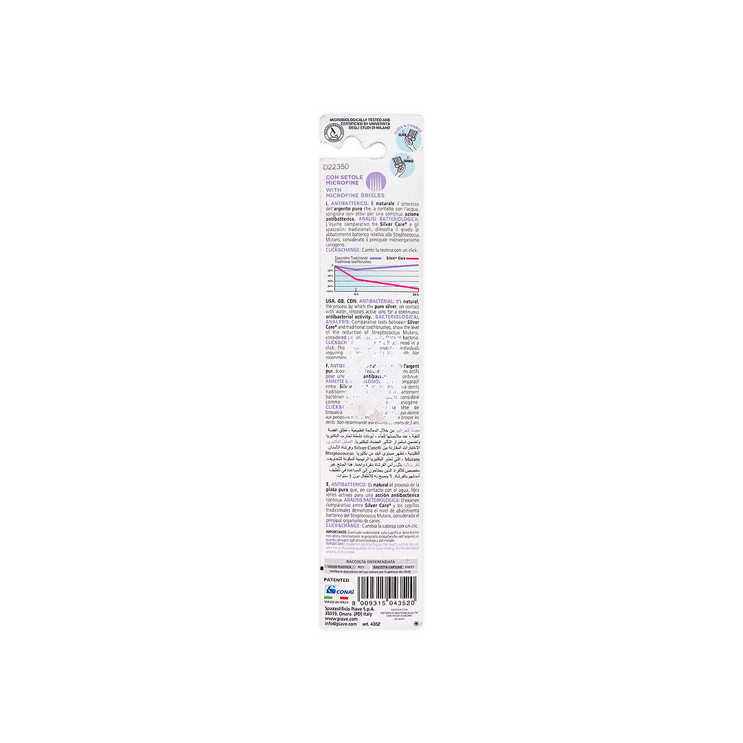 silver care pharma tooth brush sensitive 4352