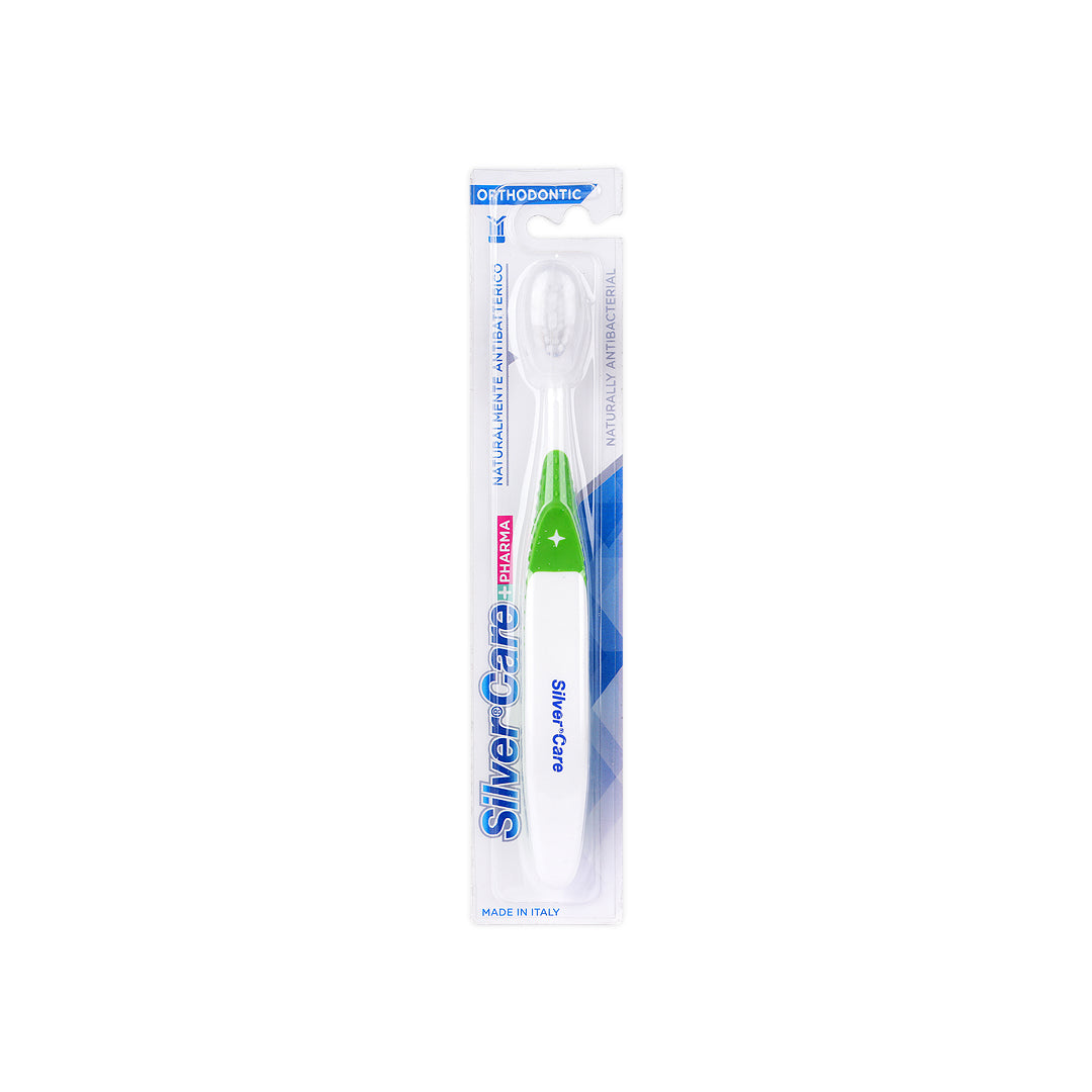 Silver Care +Pharma Tooth Brush - Orthodontic 6376