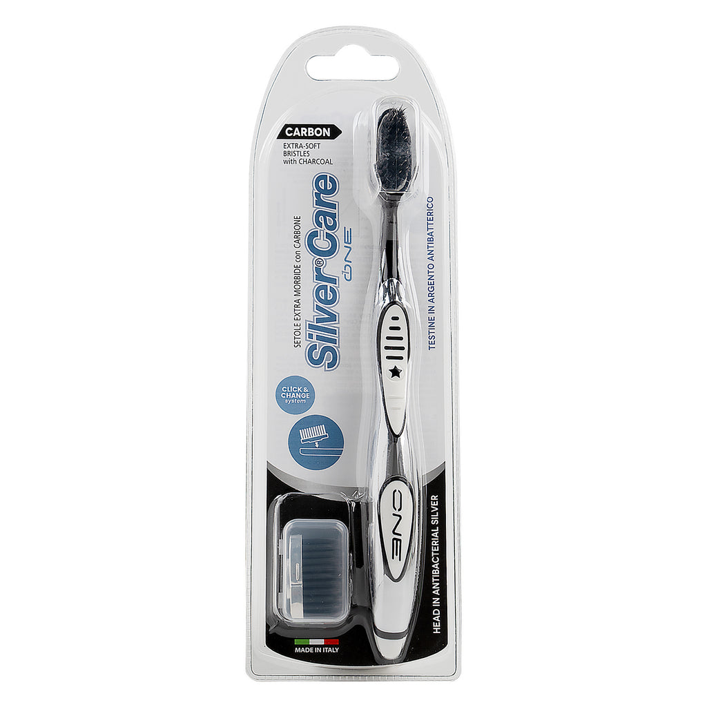 Silver Care One Carbon Tooth Brush - Extra Soft 6964