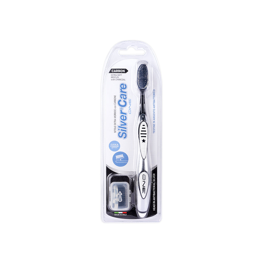 Silver Care One Carbon Tooth Brush - Extra Soft 6964