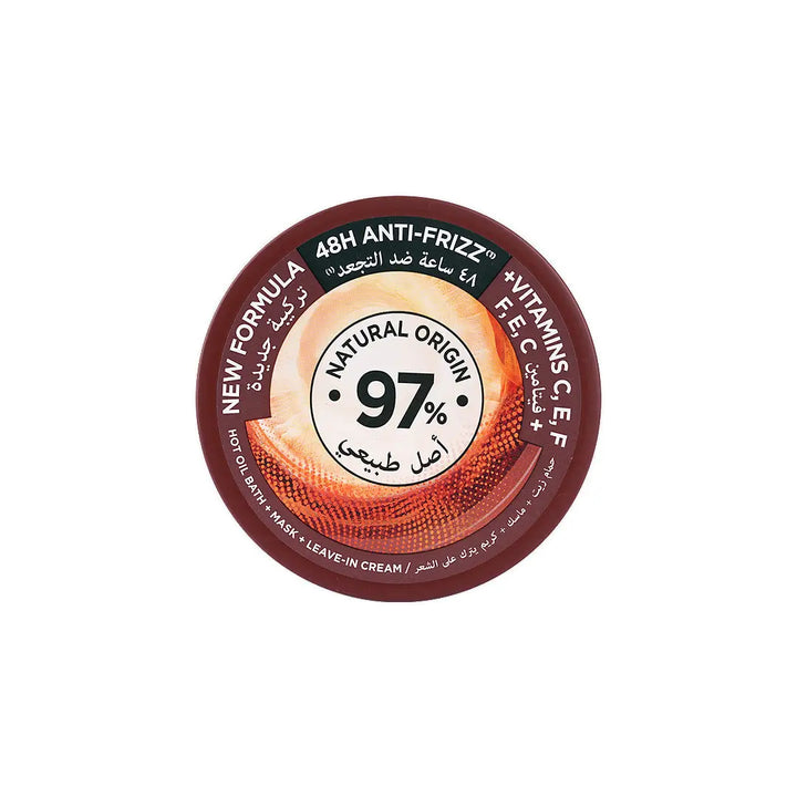 52067-Garnier Smoothing Hair Food Mask 390ml-Coconut +3
