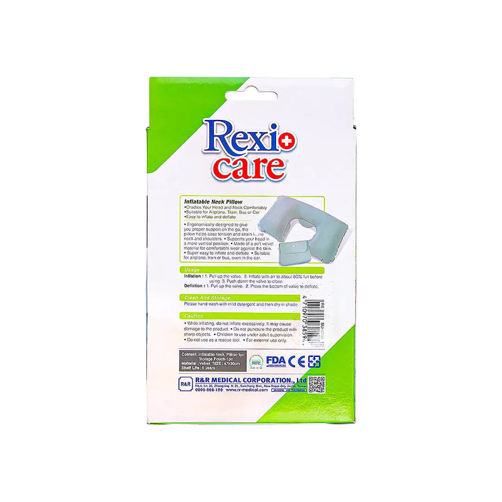 52068-RR Rexicare Inflatable Neck Pillow-SU8209 +3