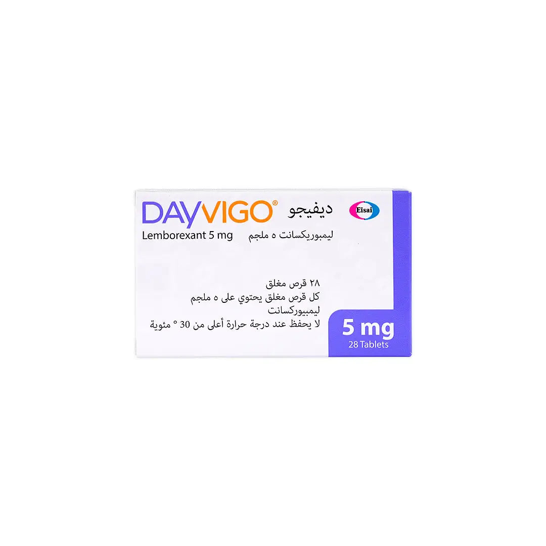 52086-Dayvigo Lemborexant 5mg 28 Tablets