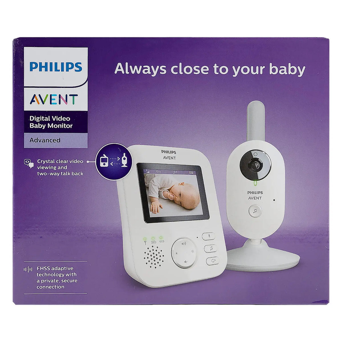 52090-Avent Digital Video Baby Monitor-D833/05(PA615)